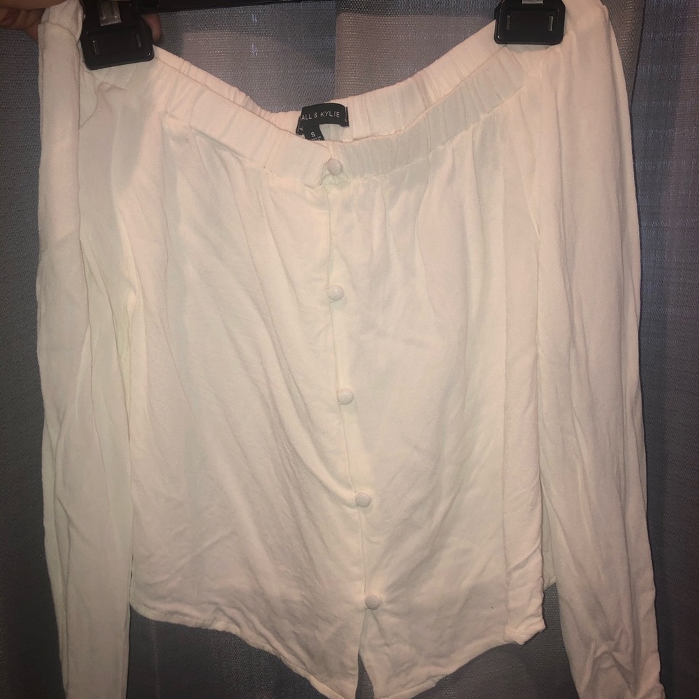 Off the shoulder shirt